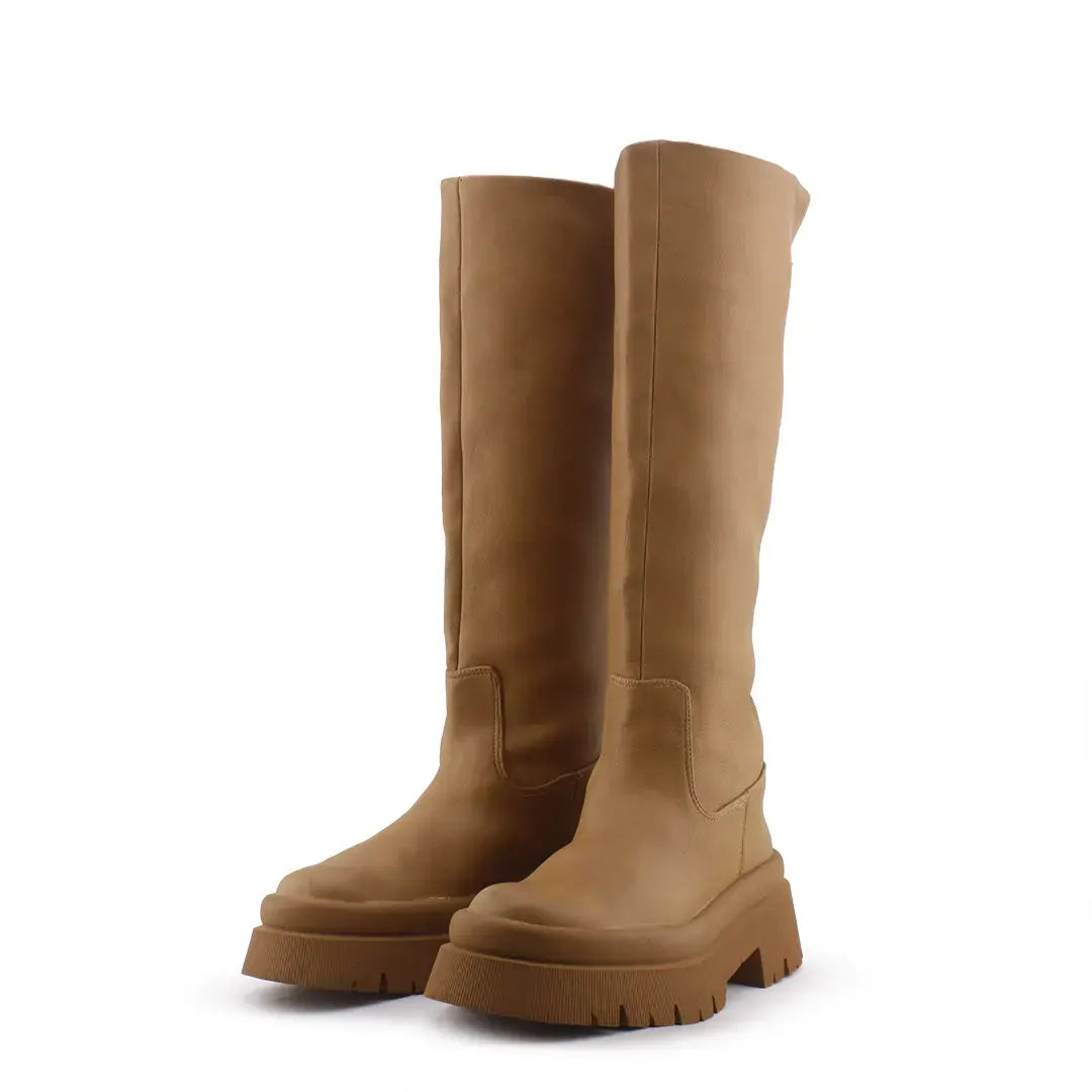 Pull & Bear Knee High Boots (100% Authentic Leather)