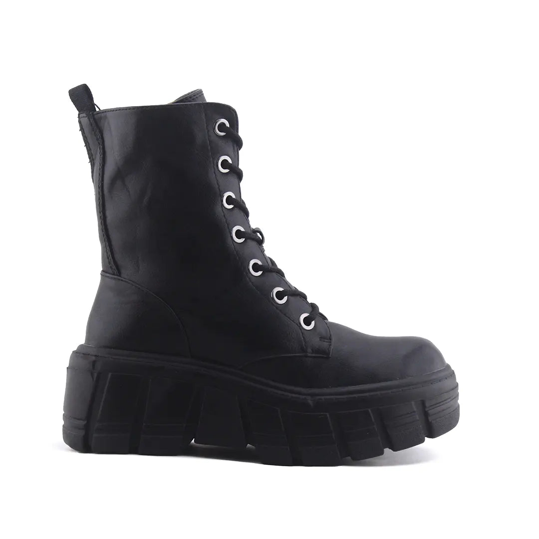 Stradivarius Lace Up Ankle Boot | 100% Authentic Leather