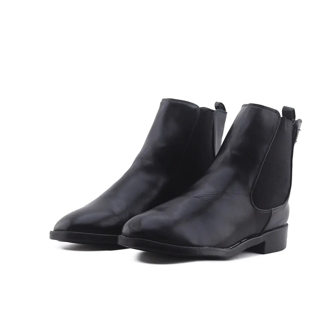 Lefties Stretchable Ankle Boot | 100% Authentic Leather