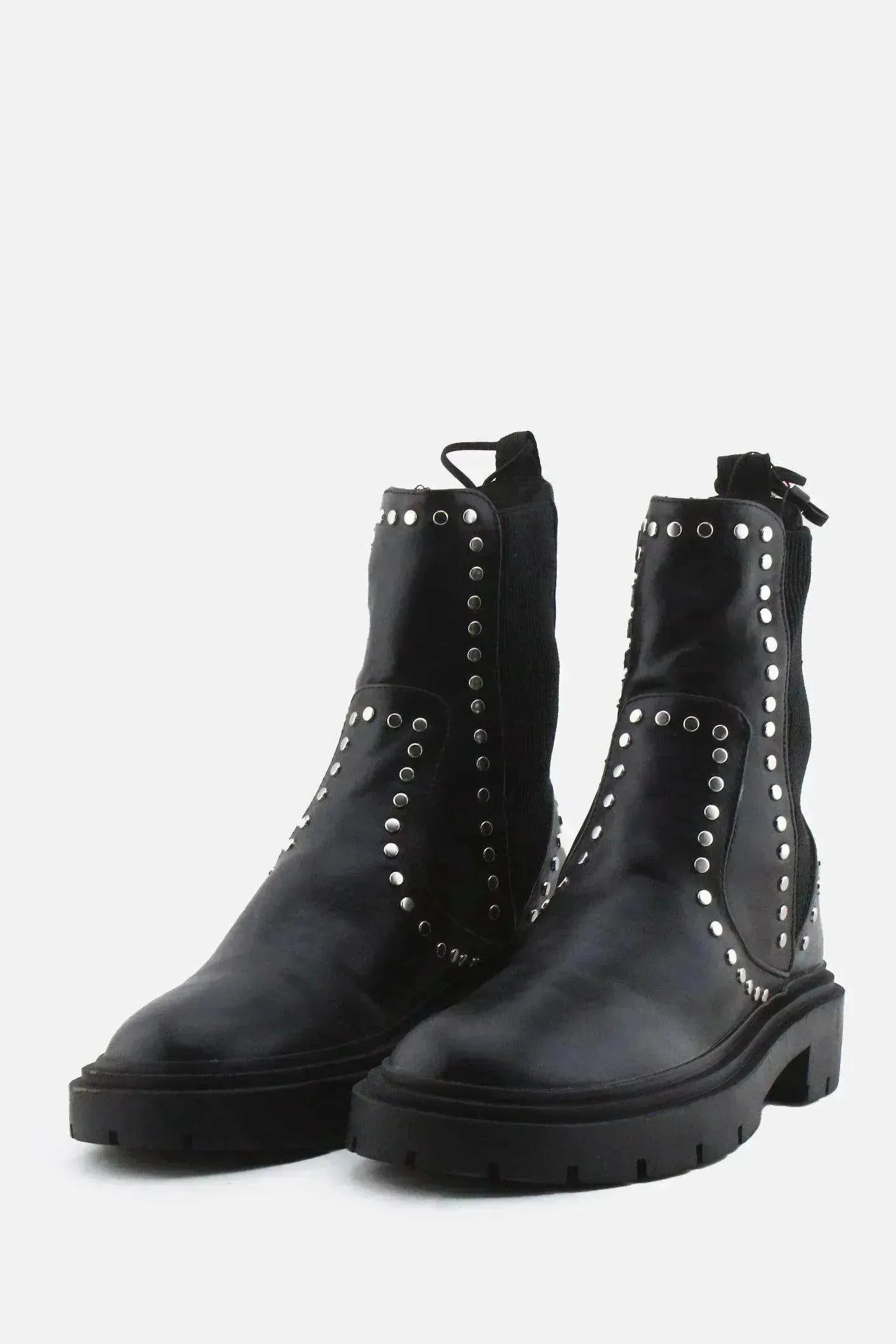 Zara Stretchable Chelsea Ankle Boots | 100% Authentic Leather - sundaybazar