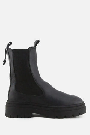 Zara Stretchable Chelsea Ankle Boots | 100% Authentic Leather - sundaybazar