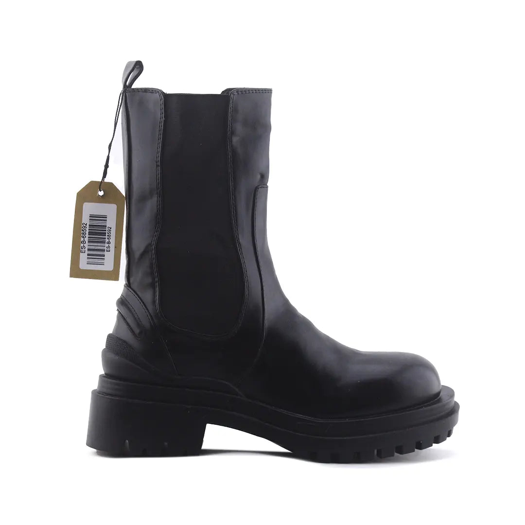 Bershka Stretchable Ankle Boot | 100% Authentic Leather