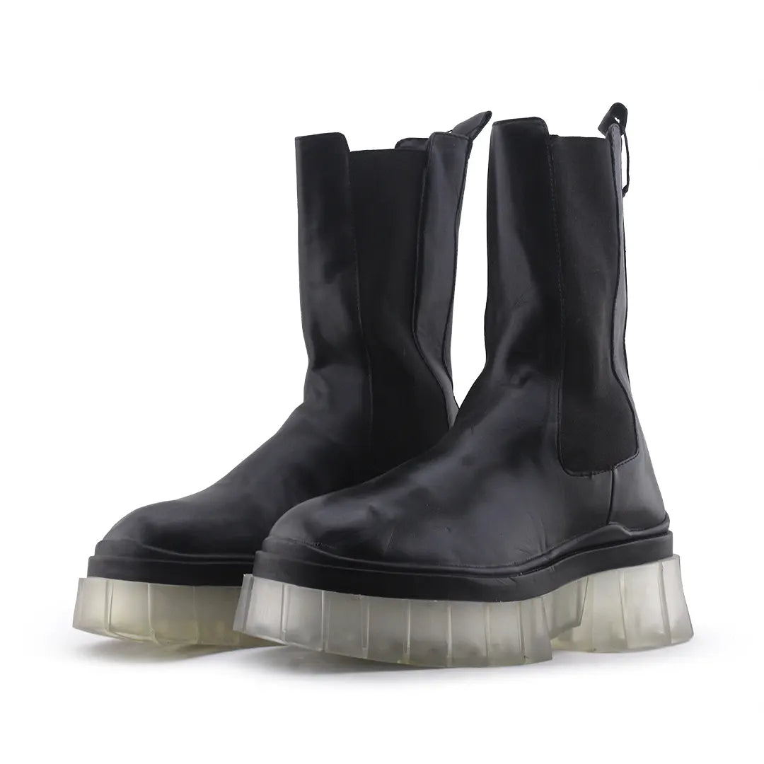 Bershka Stretchable Ankle Boot | 100% Authentic Leather