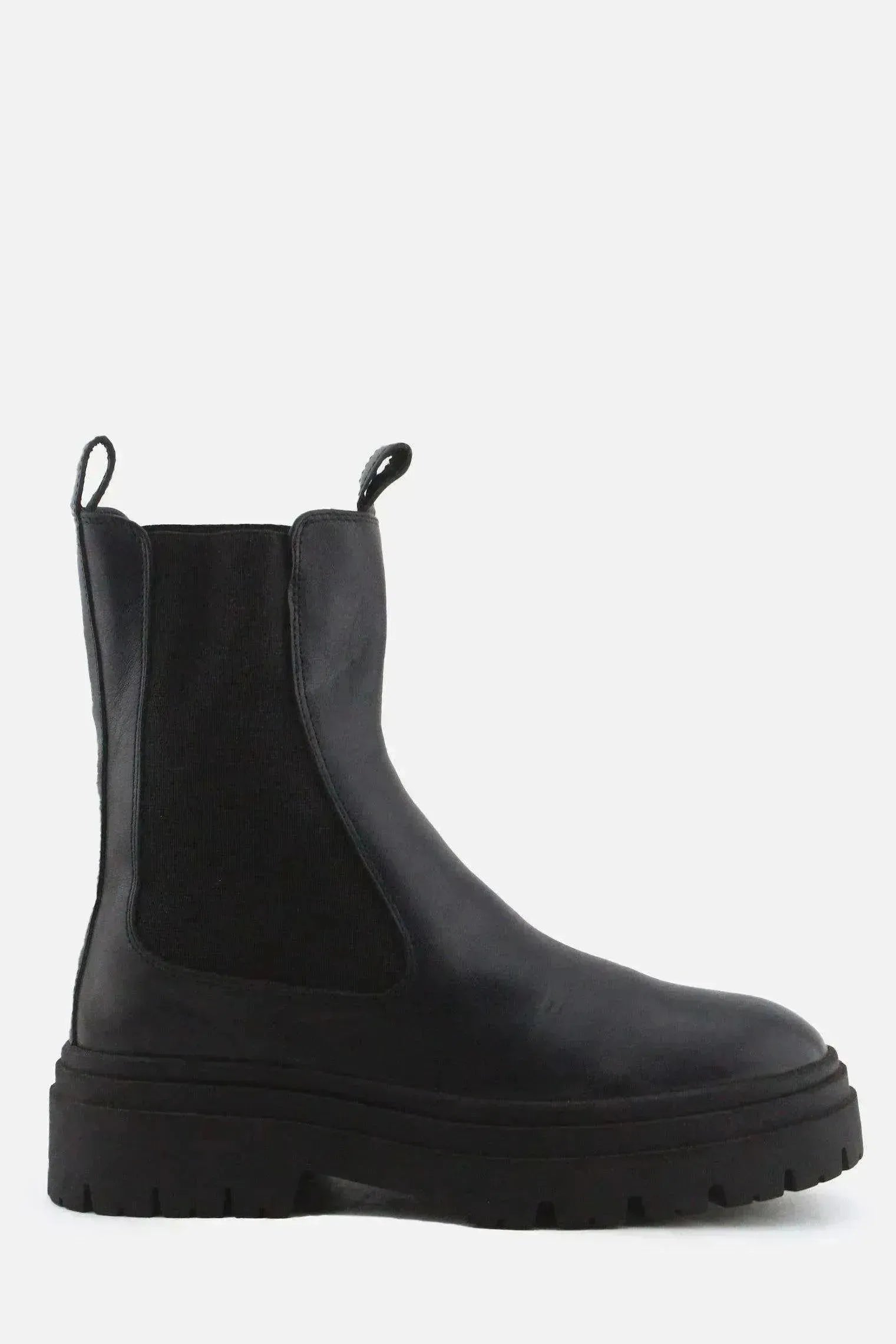Zara Stretchable Chelsea Ankle Boots | 100% Authentic Leather - sundaybazar