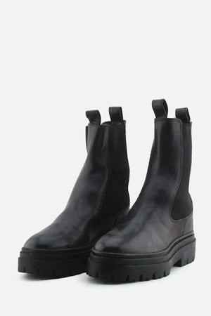 Zara Stretchable Chelsea Ankle Boots | 100% Authentic Leather - sundaybazar