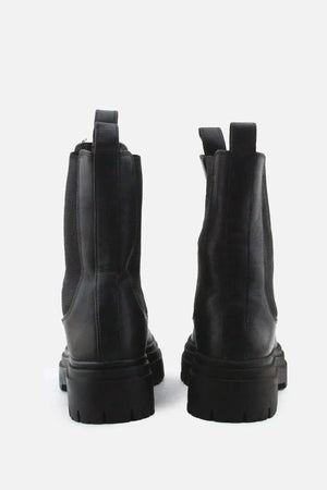 Zara Stretchable Chelsea Ankle Boots | 100% Authentic Leather - sundaybazar