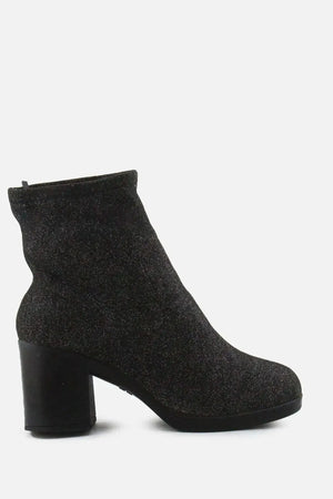 Primark Block Ankle Boots | Textile - sundaybazar