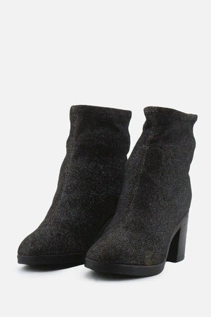 Primark Block Ankle Boots | Textile - sundaybazar