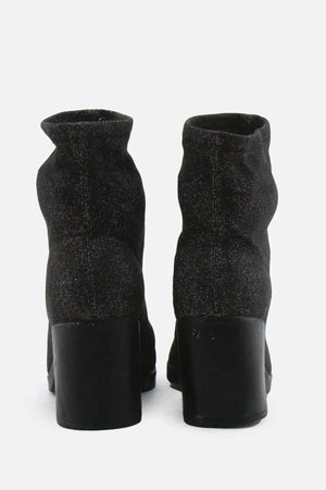 Primark Block Ankle Boots | Textile - sundaybazar