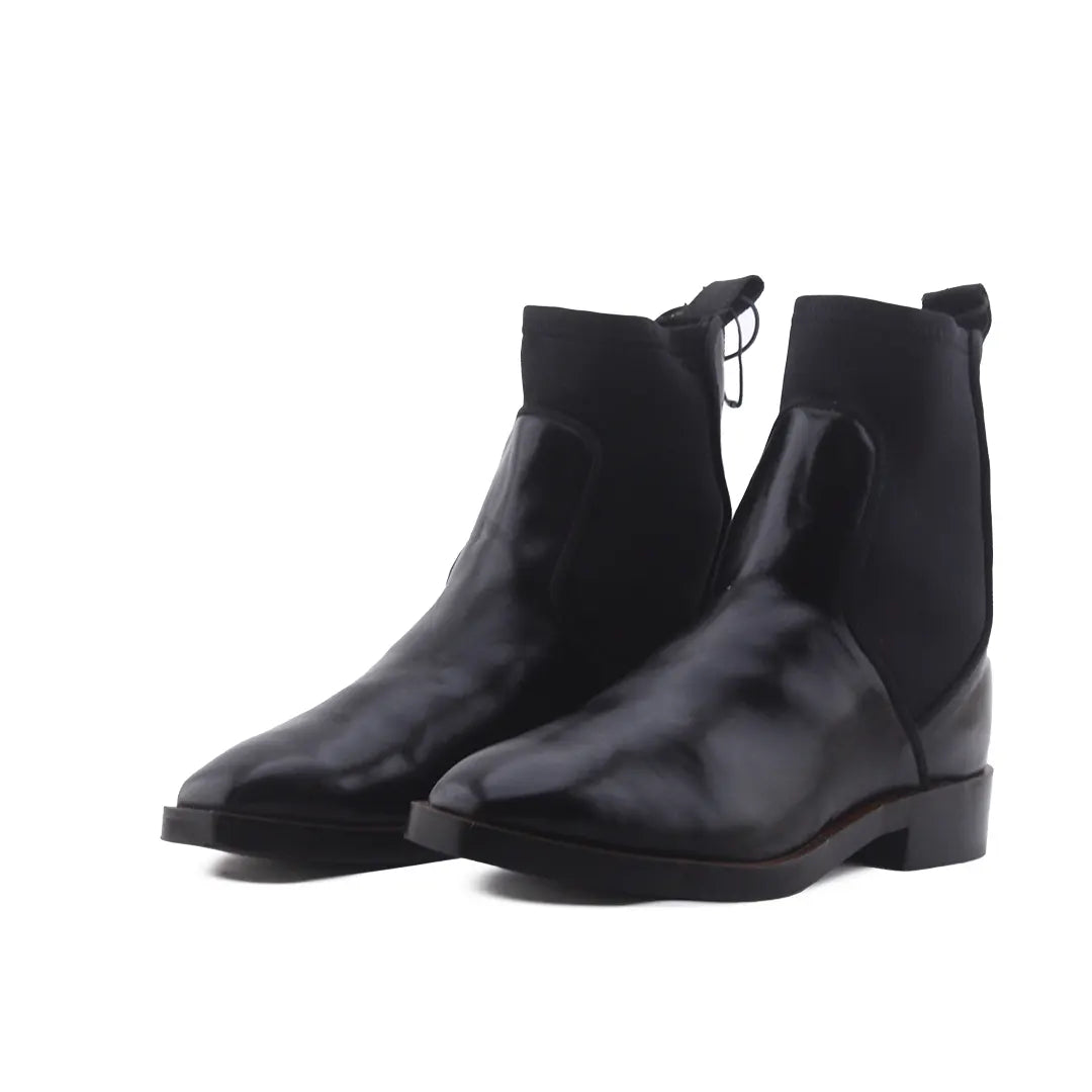 Zara Stretchable Ankle Boot | 100% Authentic Leather