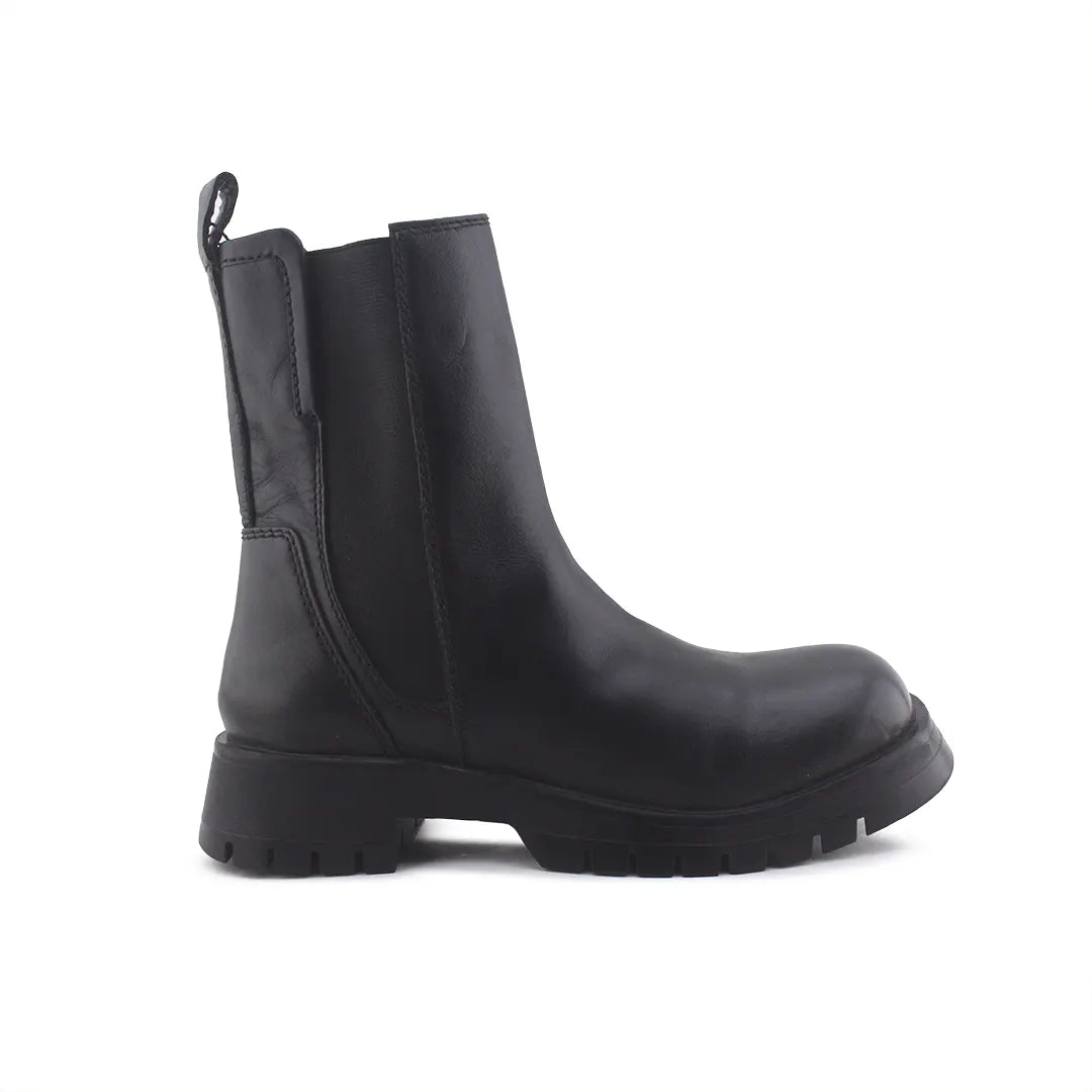 Zara Stretchable Chelsea Ankle Boots (100% Authentic Leather)