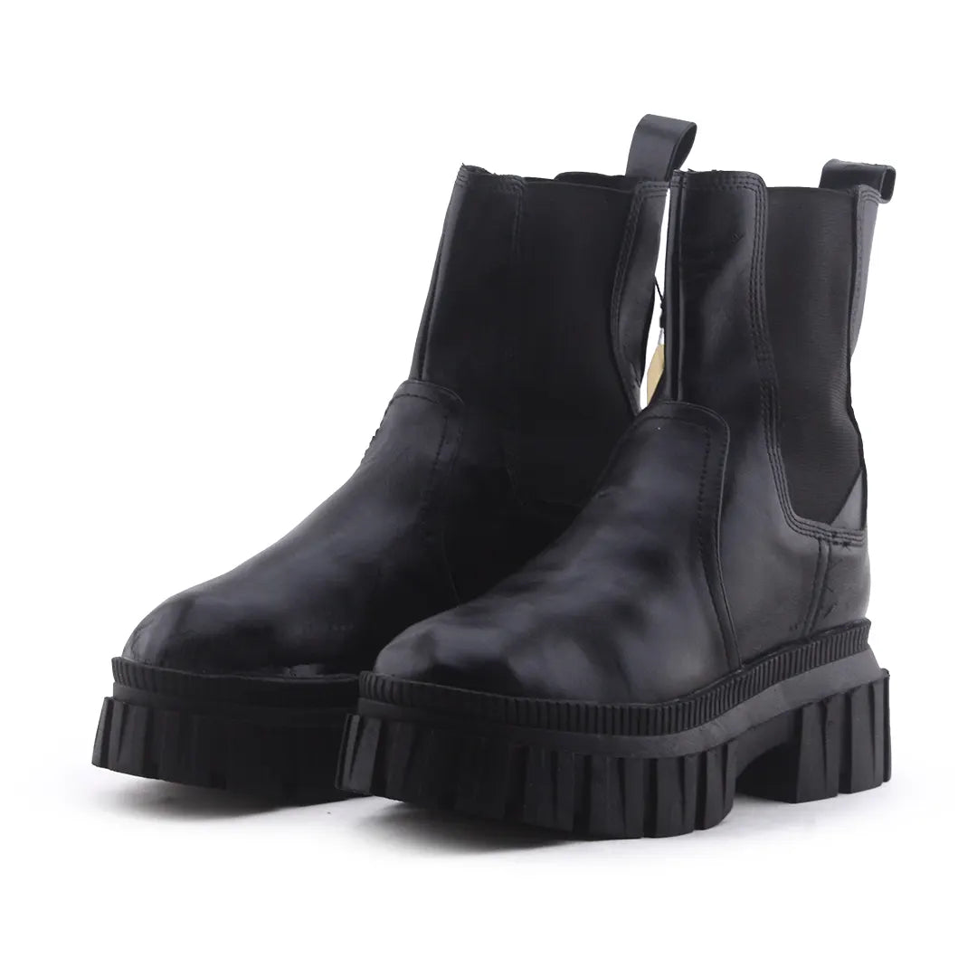 Stradivarius Stretchable Ankle Boot | 100% Authentic Leather
