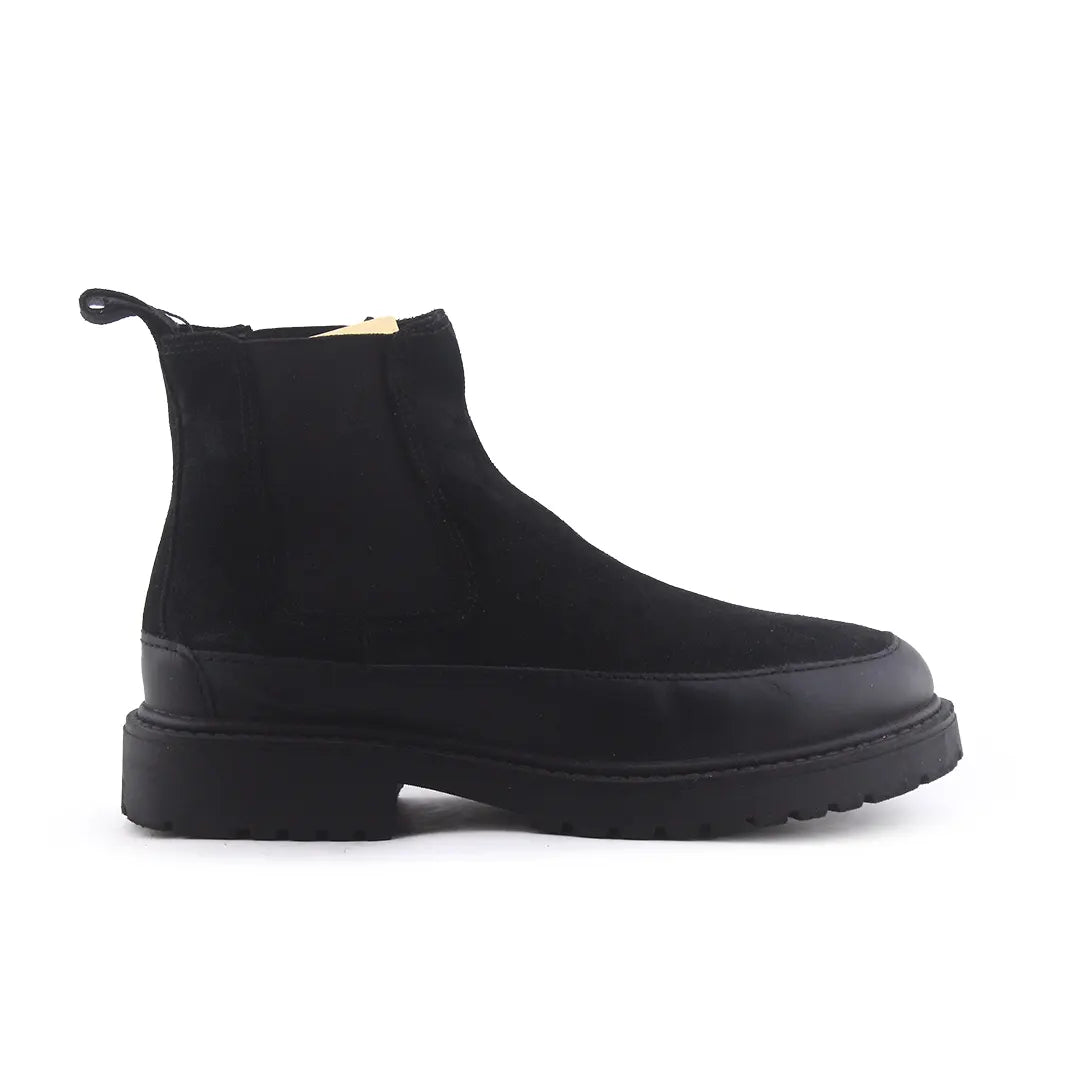 Zara Stretchable Suede Ankle Boot