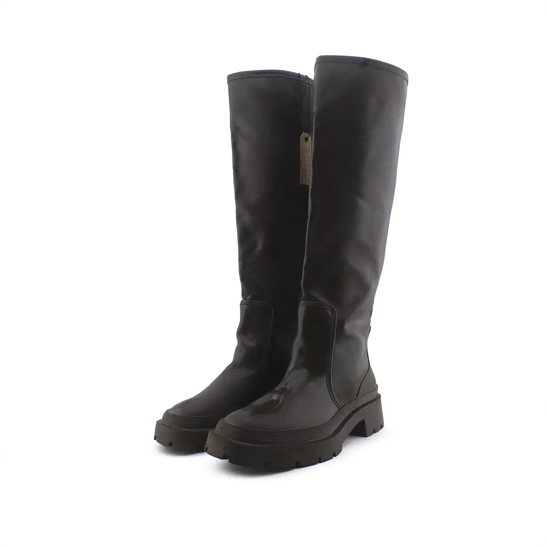 Zara Knee High Boots (100% Authentic Leather)