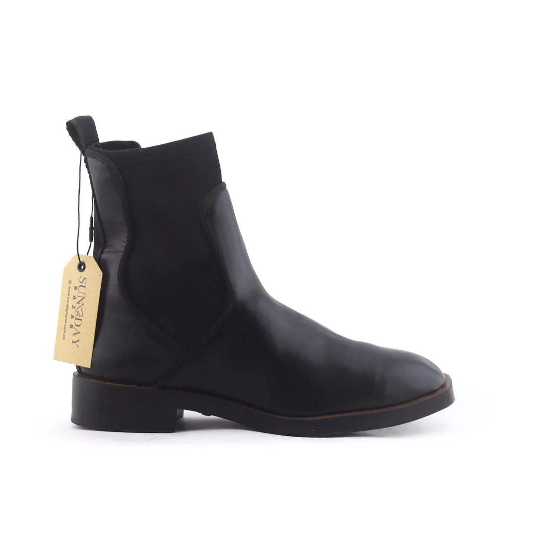 Zara Stretchable Ankle Boot | 100% Authentic Leather