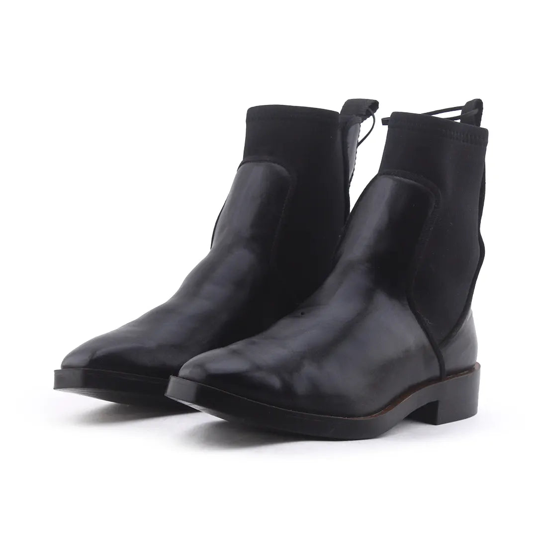 Zara Stretchable Ankle Boot | 100% Authentic Leather