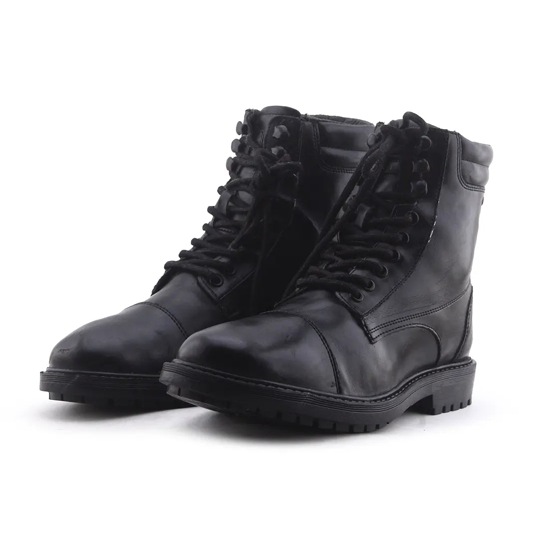 Lefties Lace Up Ankle Boot | 100% Authentic Leather
