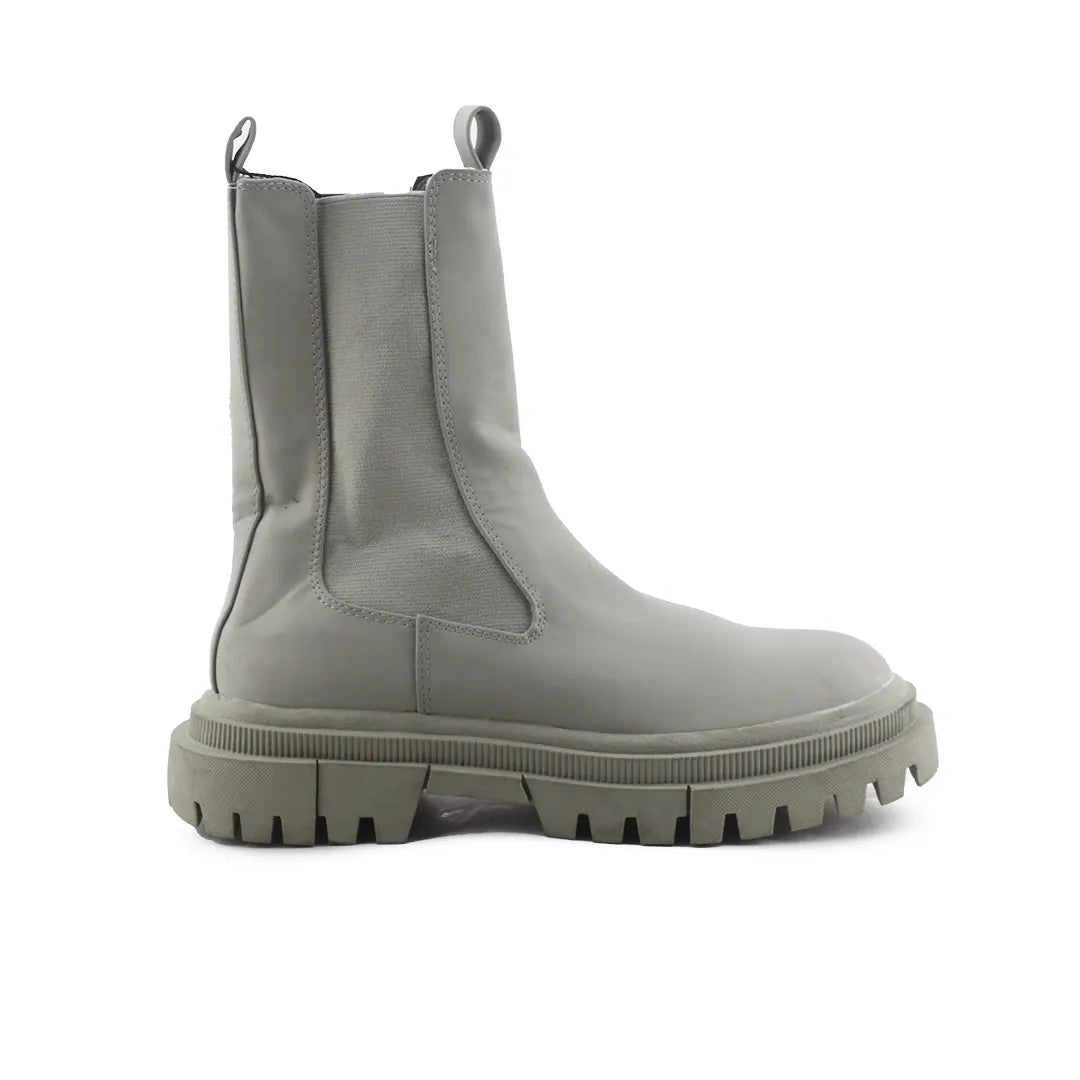 Bershka Stretchable Chelsea Ankle Boots (100% Authentic Leather)