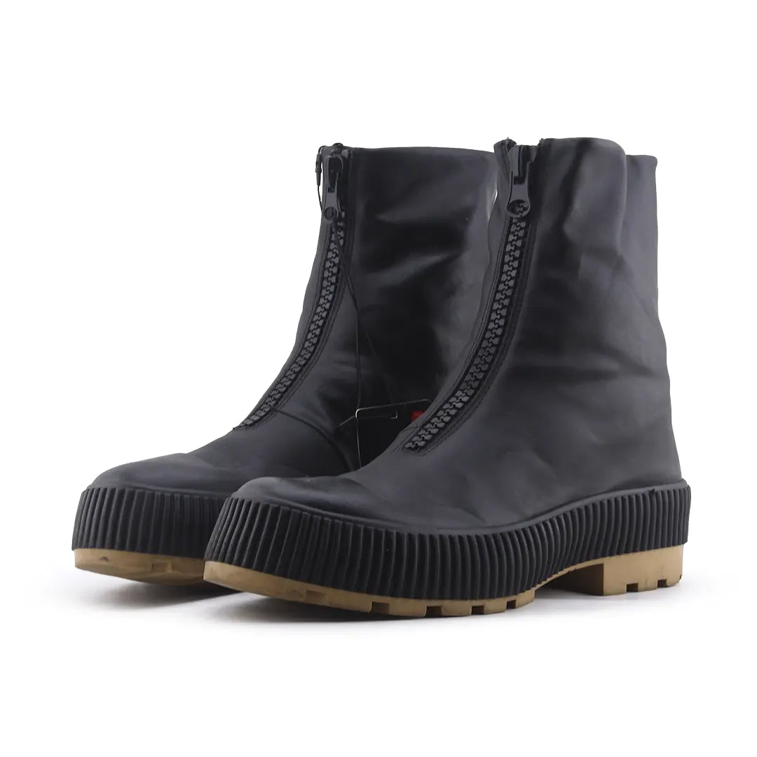 Zara Zipper Ankle Boot | 100% Authentic Leather