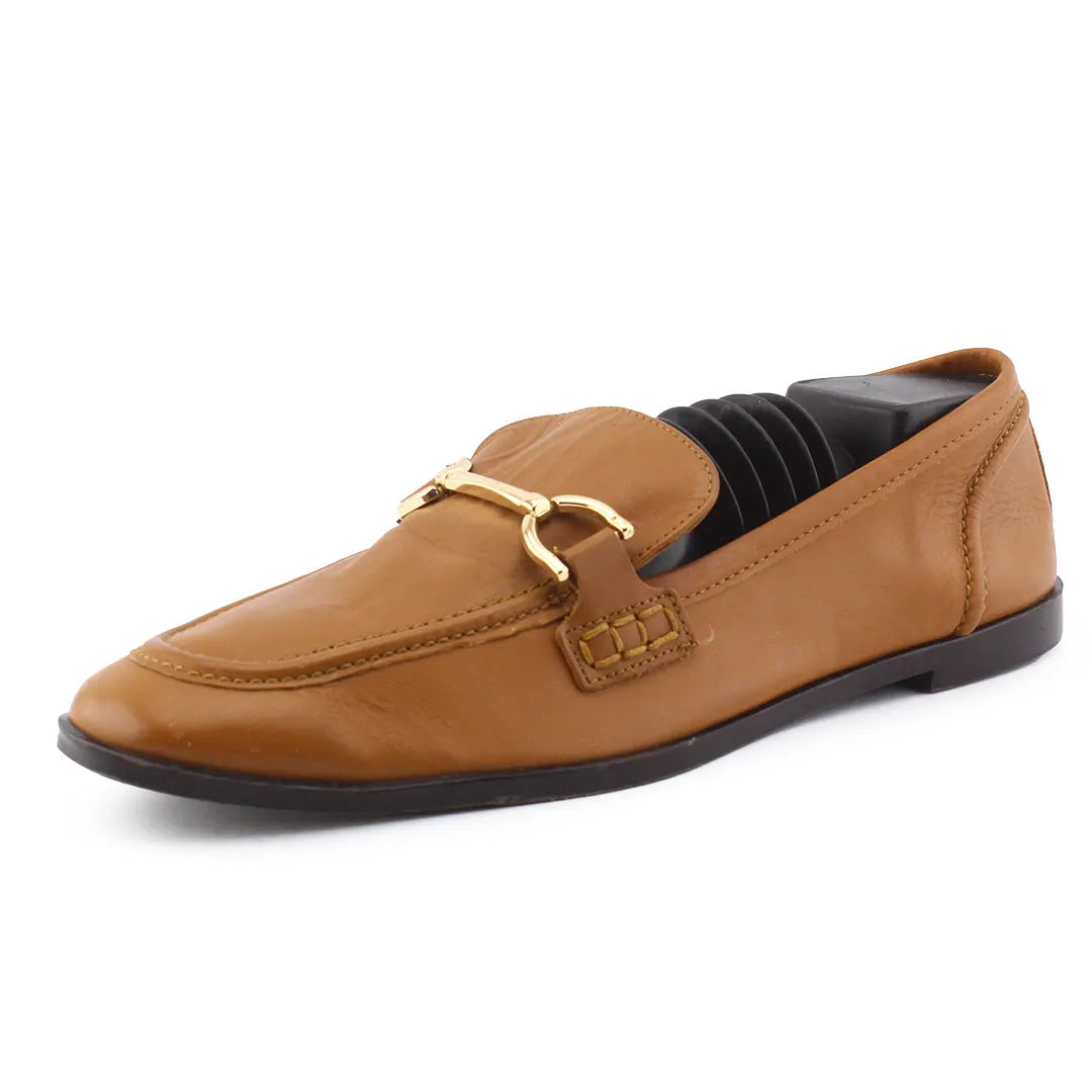Zara Penny Strap Loafers
