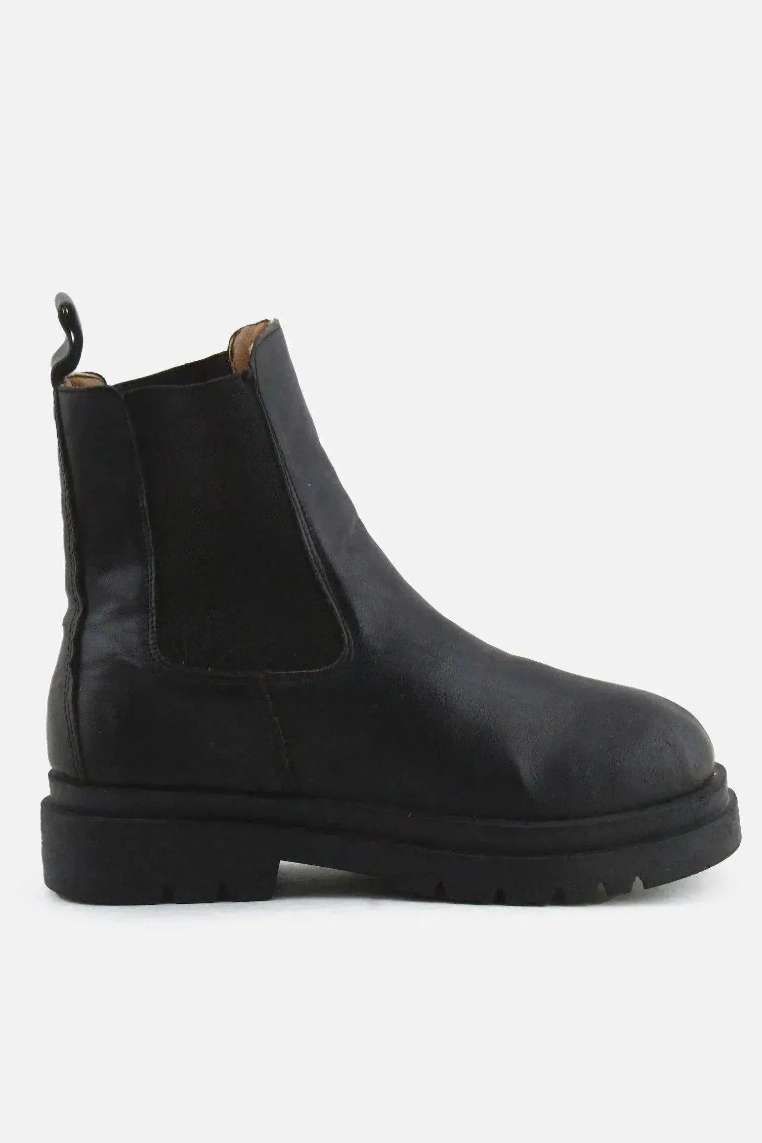 European Brand Stretchable Chelsea Ankle Boots | 100% Authentic Leather - sundaybazar