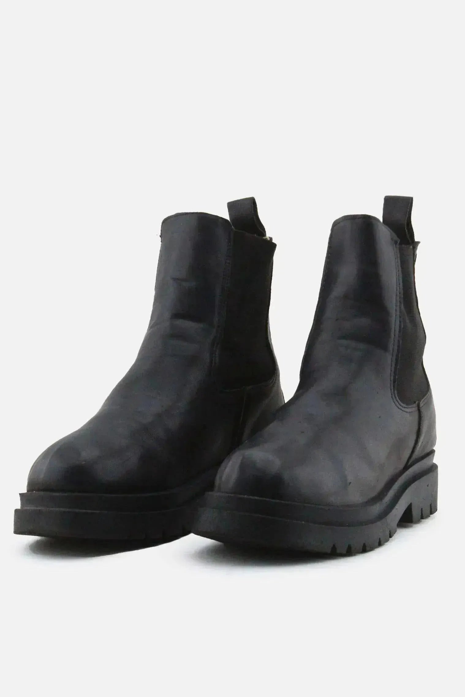 European Brand Stretchable Chelsea Ankle Boots | 100% Authentic Leather - sundaybazar
