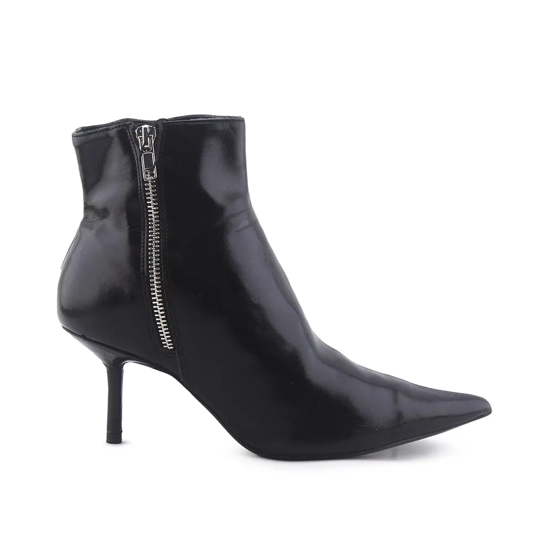 Zara Zipper Ankle Boot | 100% Authentic Leather