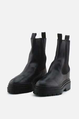 Zara Stretchable Chelsea Ankle Boots | 100% Authentic Leather - sundaybazar