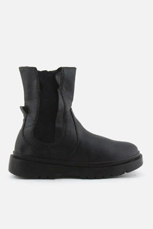 Zara Zipper Stretchable Chelsea Ankle Boots | 100% Authentic Leather - sundaybazar