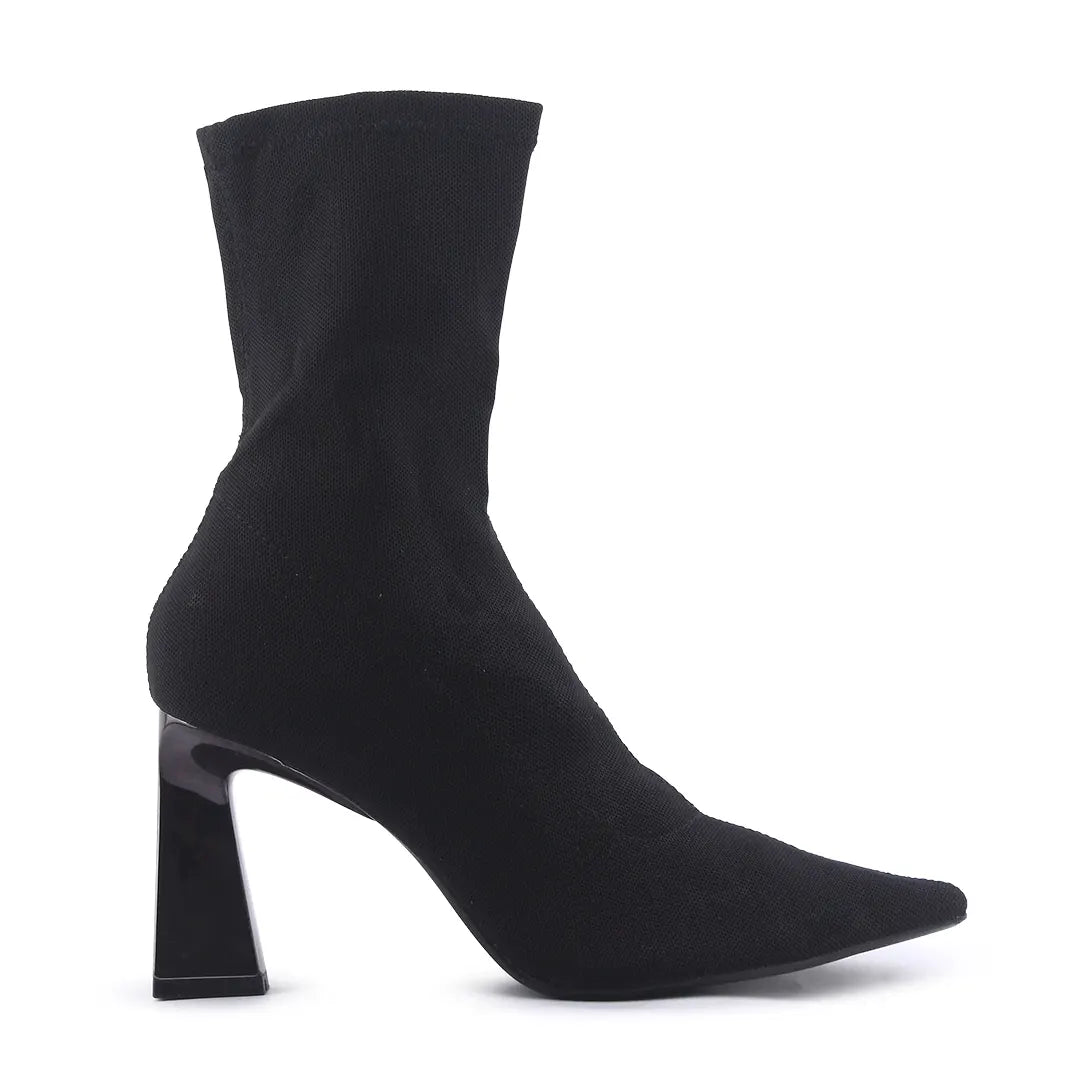 Bershka Sock Ankle Boot