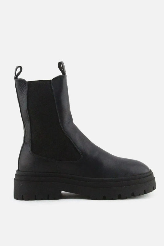 Zara Stretchable Chelsea Ankle Boots | 100% Authentic Leather - sundaybazar