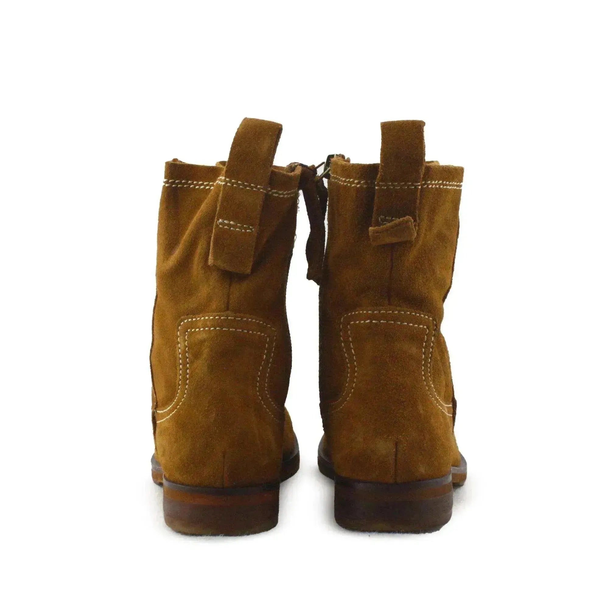 Zara Zipper Chelsea Ankle Boots - sundaybazar