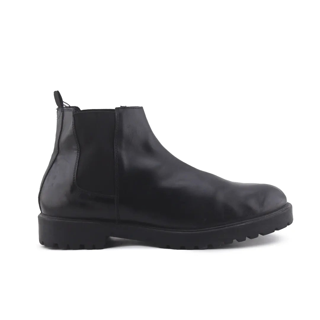 Lefties Stretchable Chelsea Ankle Boots (100% Authentic Leather)
