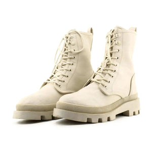 Pull & Bear Laces Combat Boots | 100% Authentic Leather - sundaybazar