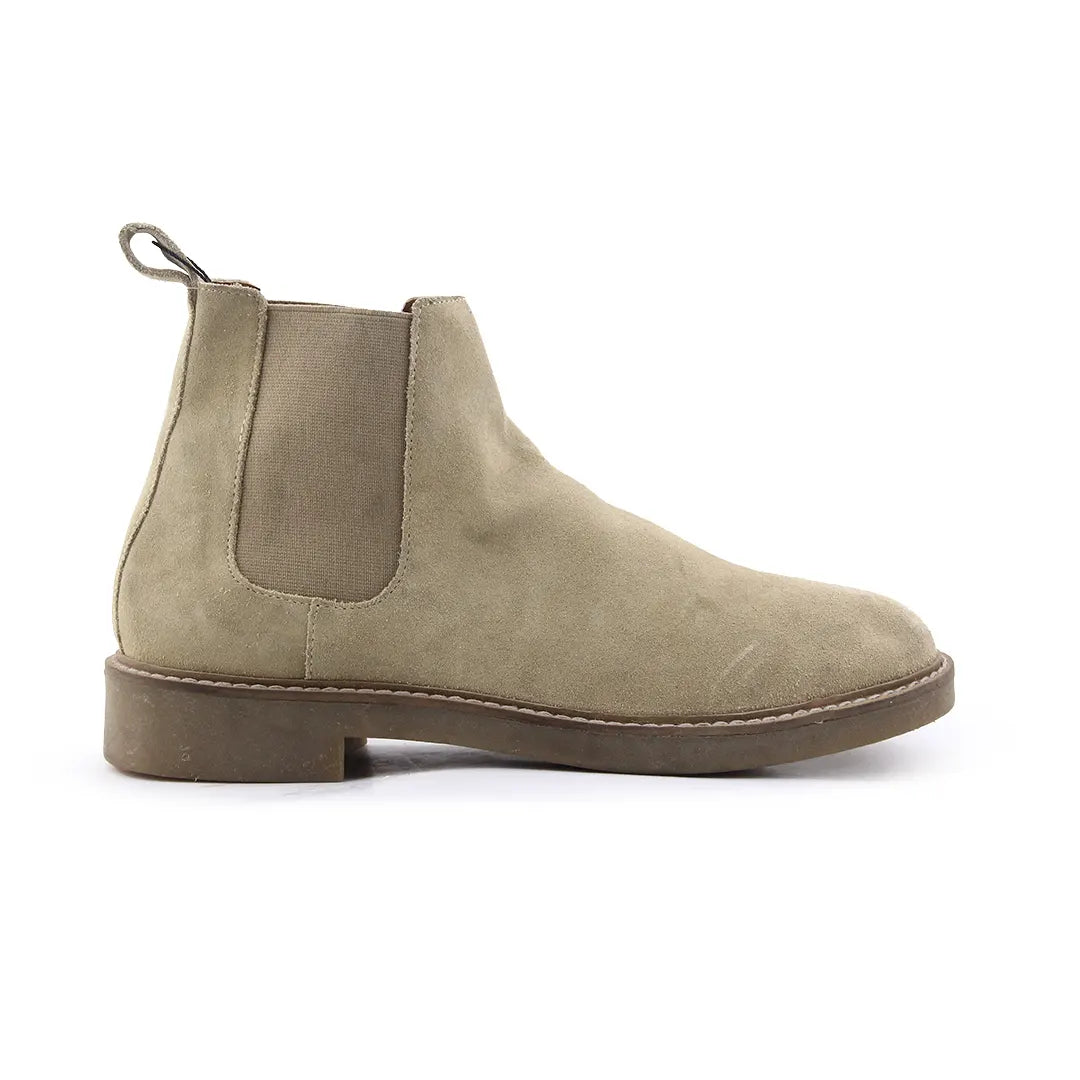 Zara Stretchable Suede Ankle Boot