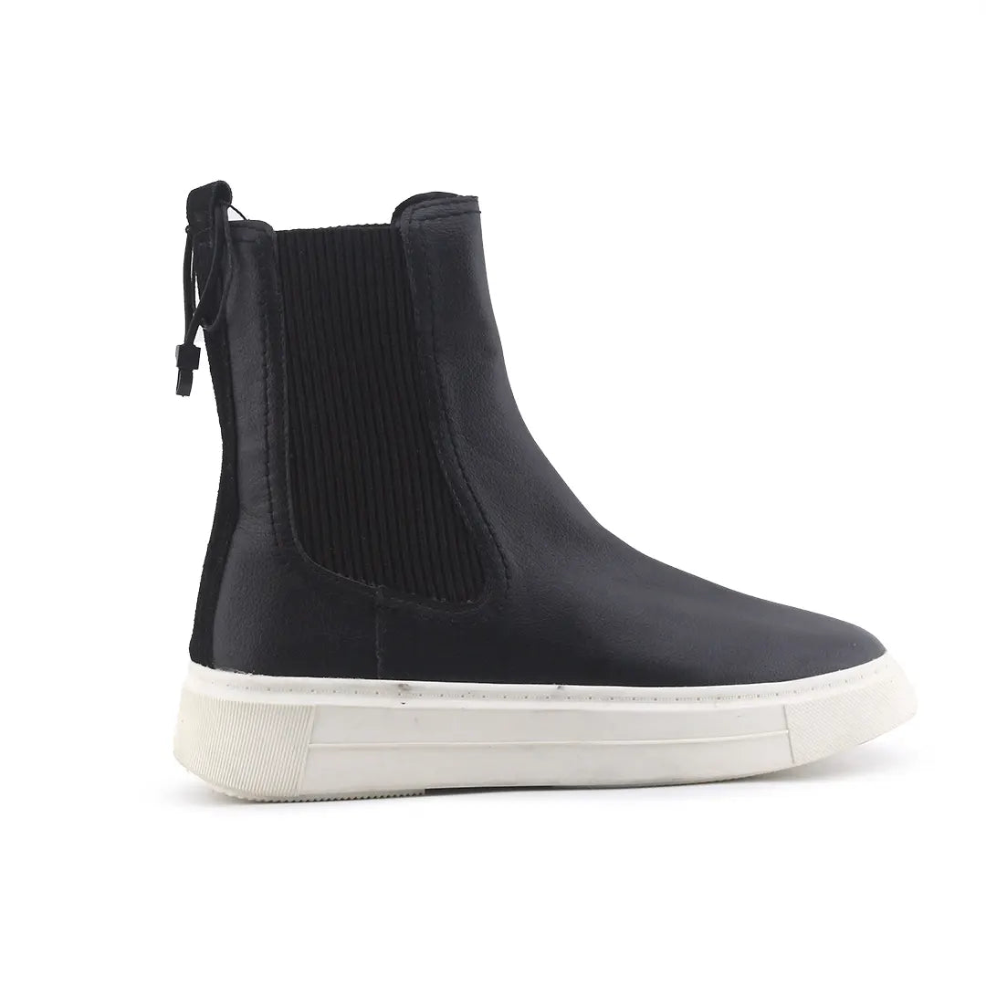 Zara High Top Leather Shoes