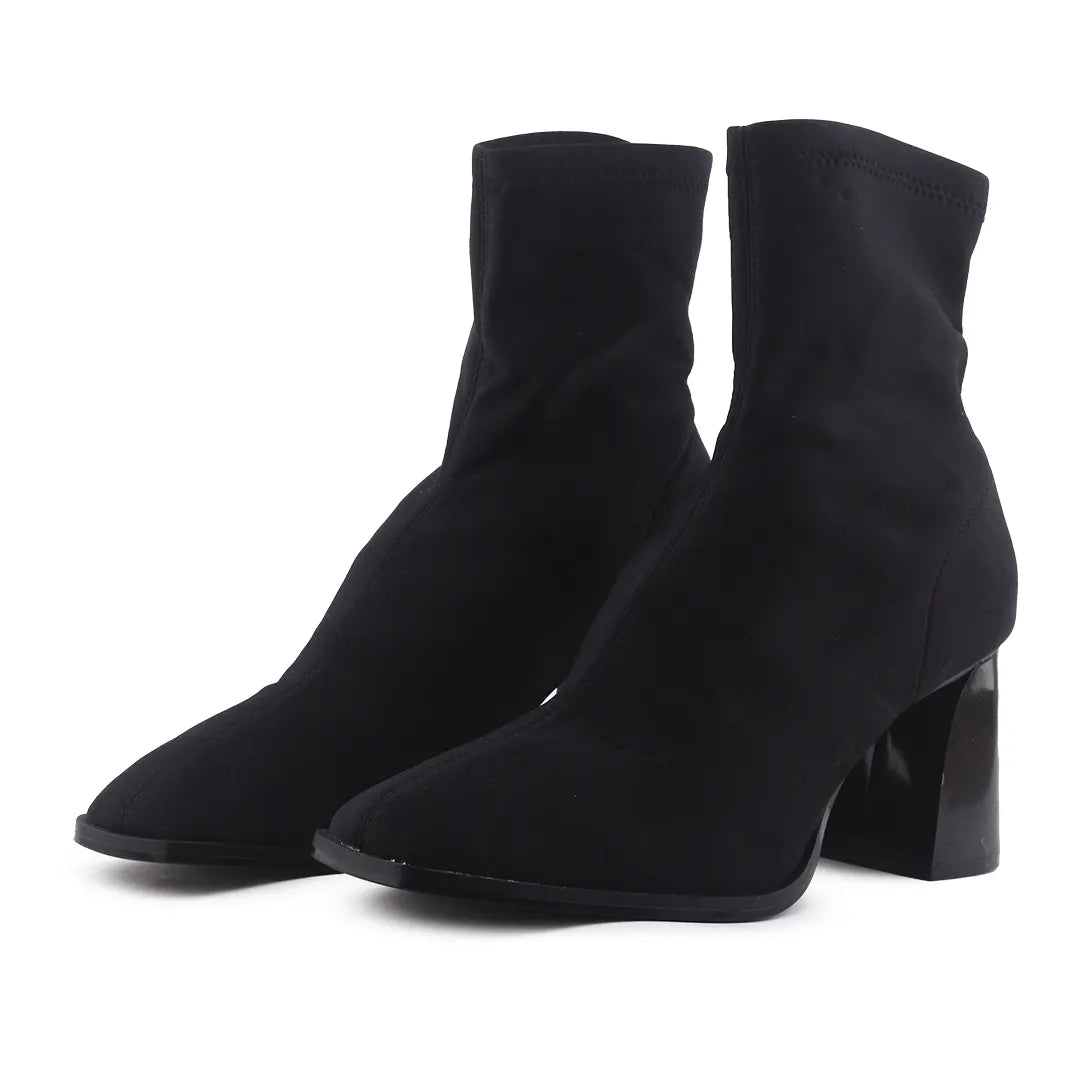 Pull & Bear Textile Ankle Boot