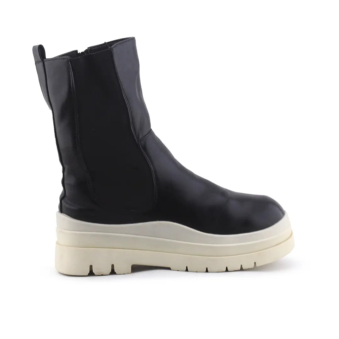 Sinsay Zipper Stretchable Ankle Boot | 100% Authentic Leather