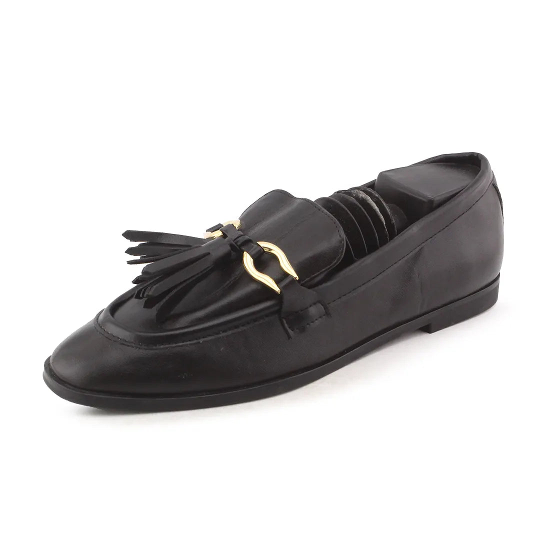 Zara Penny Strap Loafers