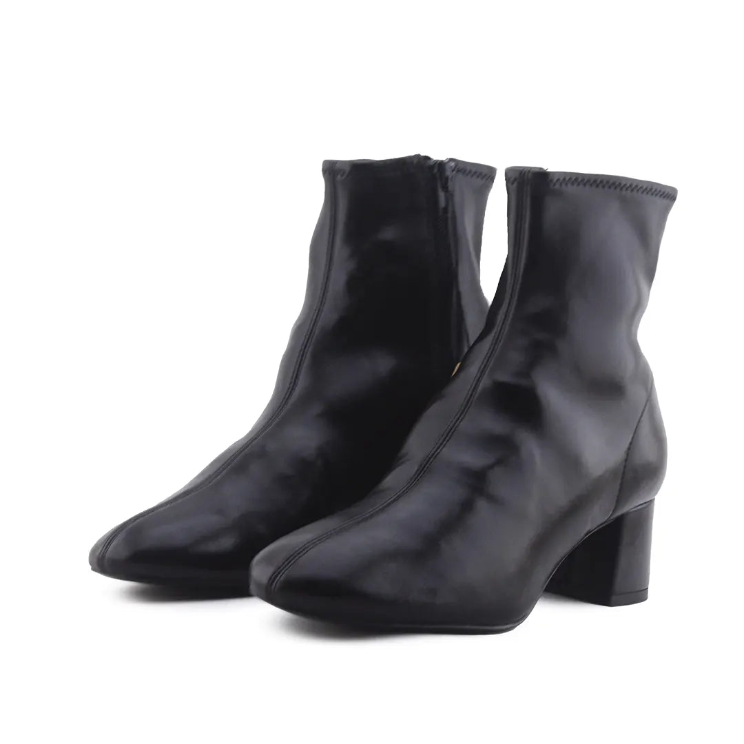 Zara Zipper Ankle Boot | 100% Authentic Leather