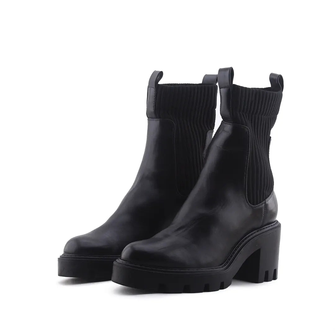 Zara Stretchable Ankle Boot | 100% Authentic Leather