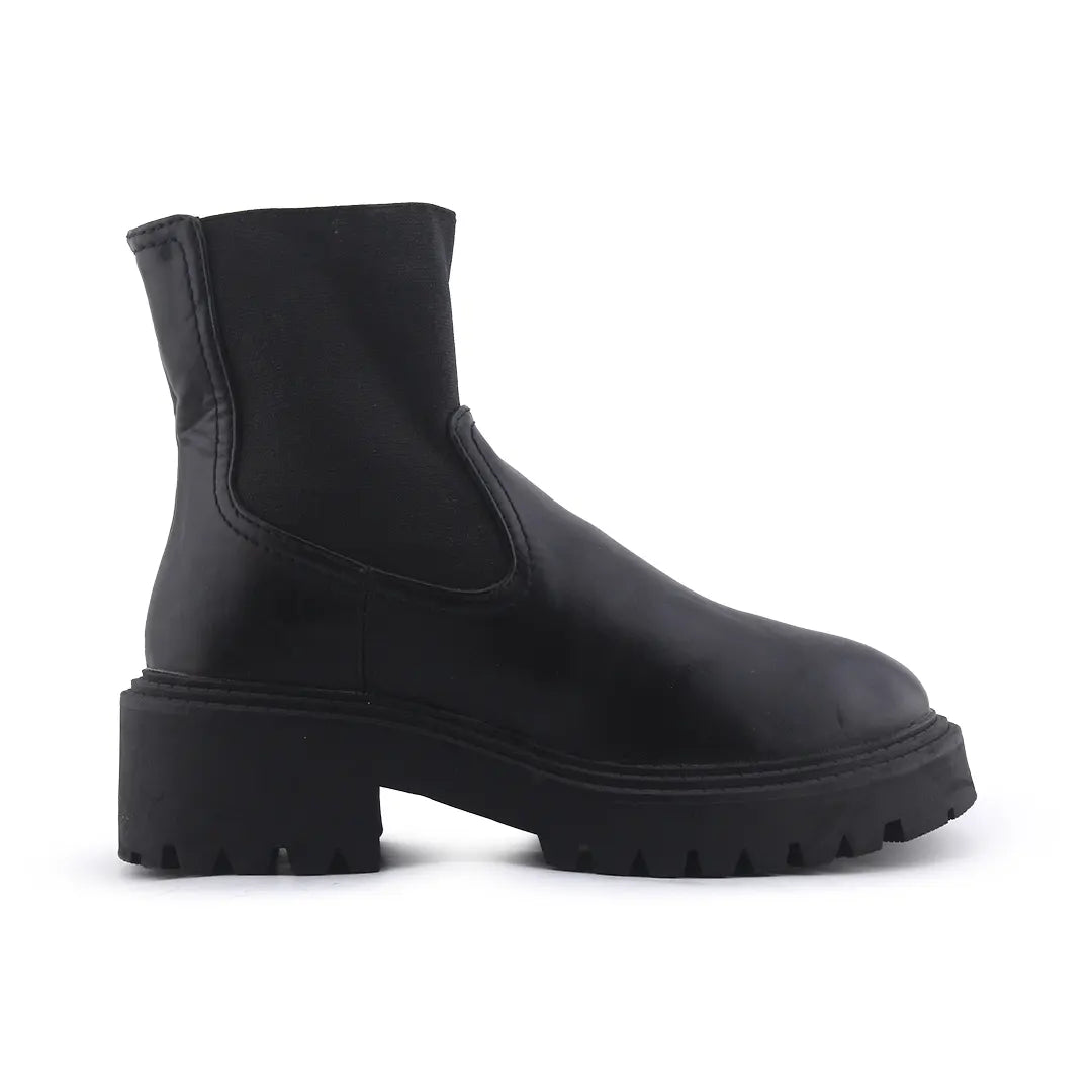 Stradivarius Stretchable Ankle Boot | 100% Authentic Leather