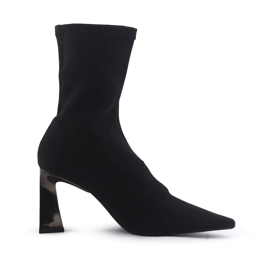 Bershka Sock Ankle Boot