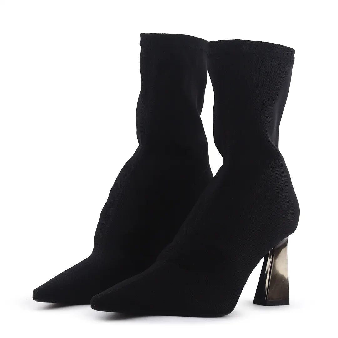 Bershka Sock Ankle Boot