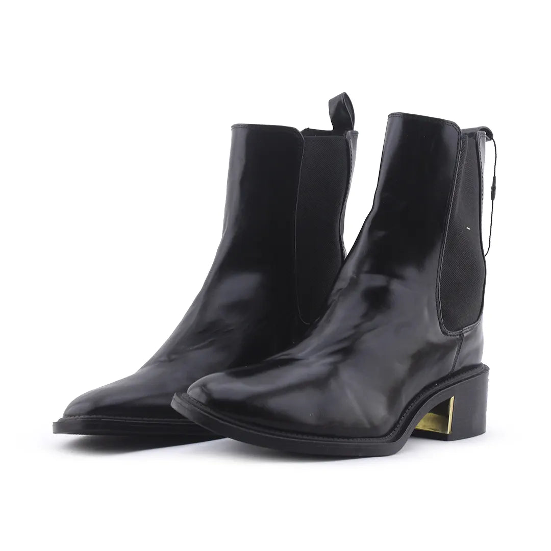 Zara Stretchable Ankle Boot | 100% Authentic Leather