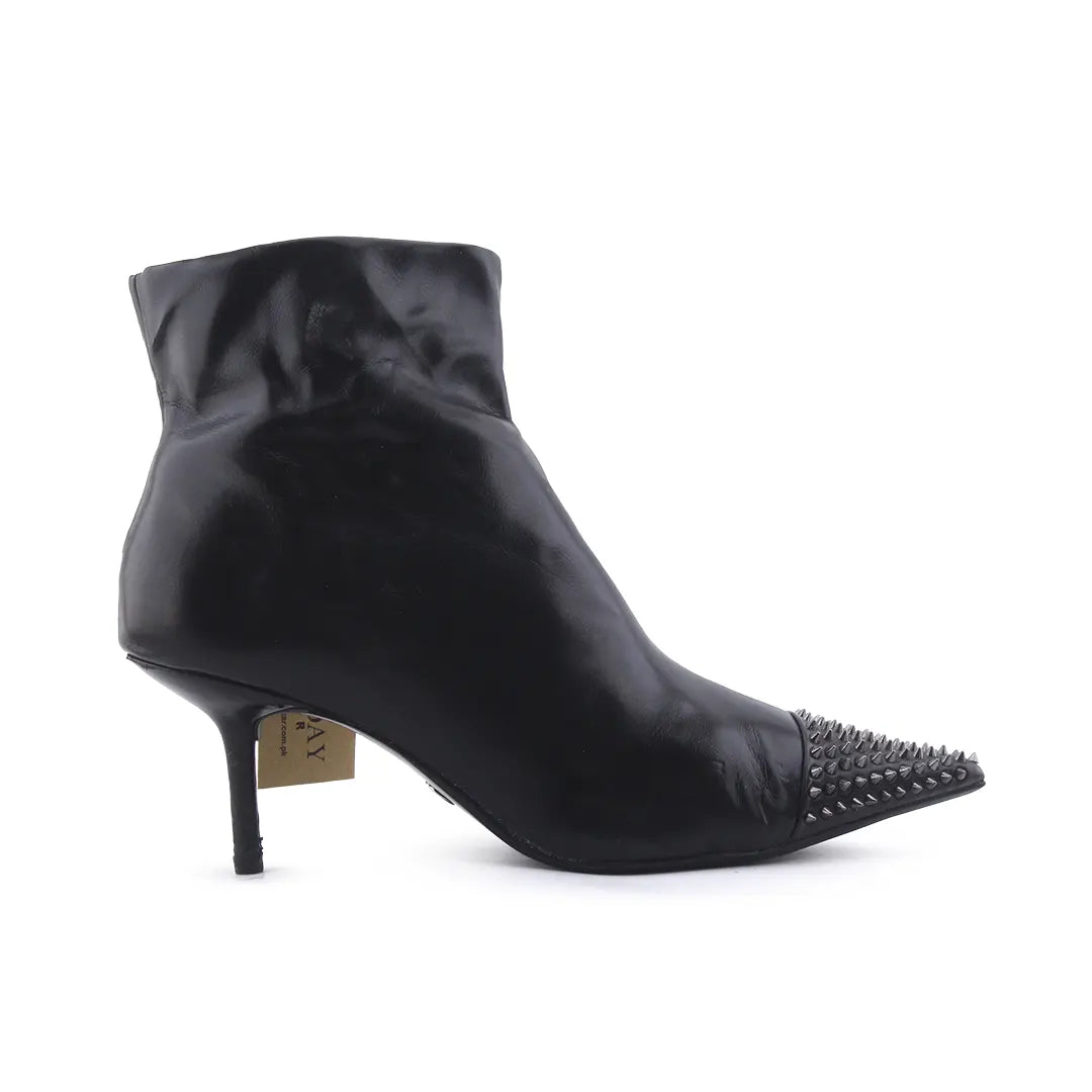 Zara Zipper Ankle Boot | 100% Authentic Leather
