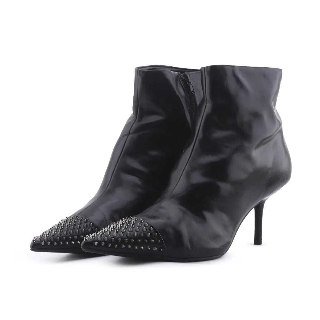Zara Zipper Ankle Boot | 100% Authentic Leather