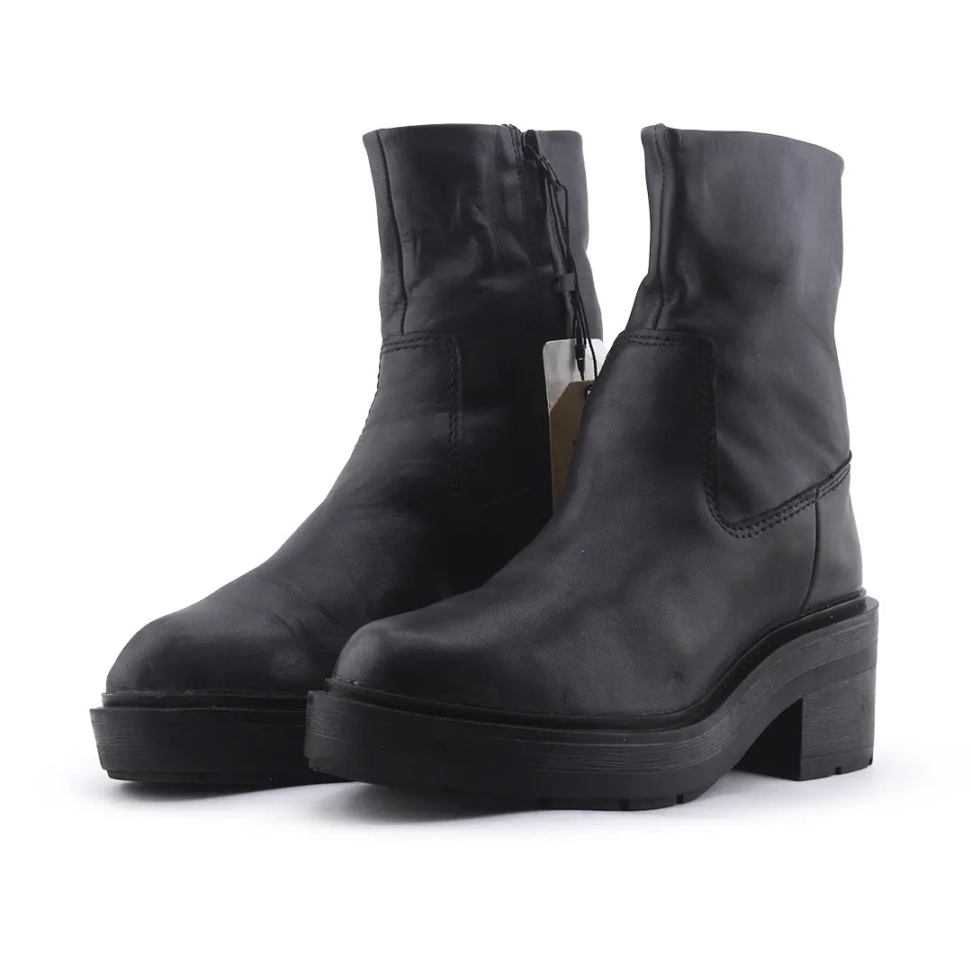 Zara Zipper Ankle Boot | 100% Authentic Leather