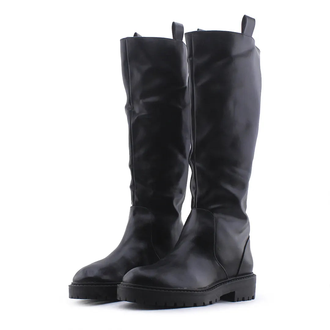 Pull & Bear Knee High Boot | 100% Authentic Leather