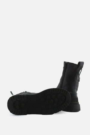 Zara Zipper Stretchable Chelsea Ankle Boots | 100% Authentic Leather - sundaybazar